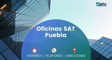 sat de puebla|Agenda una cita